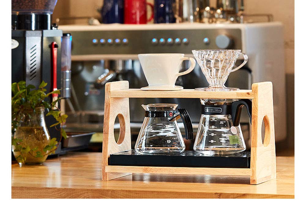 コーヒーメーカー COFFEE DRIPPER GEEK SET + DRIPPER stand Amazon.com: ORISTA Harmony Drip Station Wooden Coffee Dripper